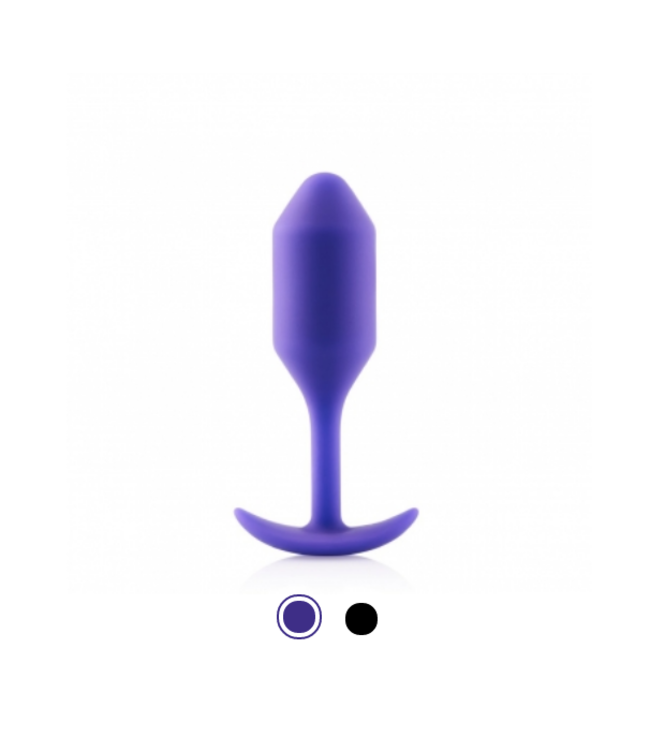 b-Vibe Weighted Anal Snug Plug 2 | Butt Plug