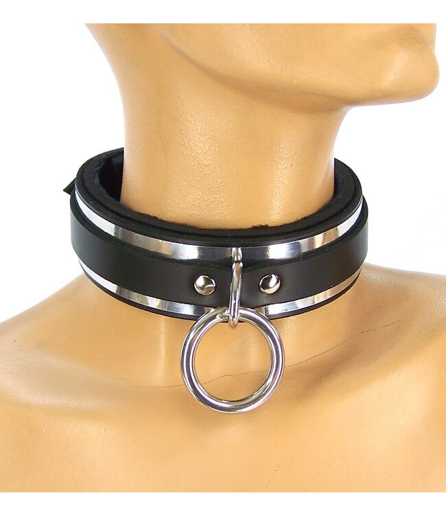 Metalband Locking Padded Sub Collar | BDSM Gear
