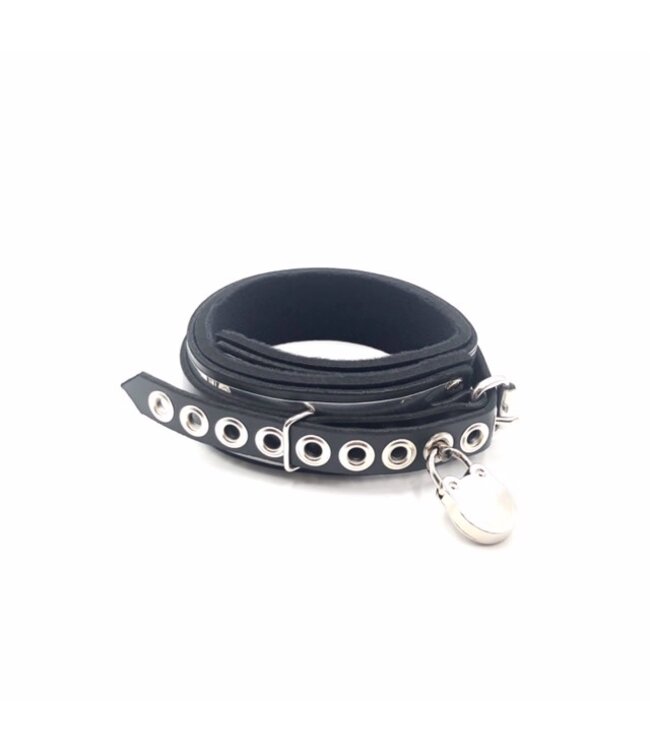 Metalband Locking Padded Sub Collar | BDSM Gear