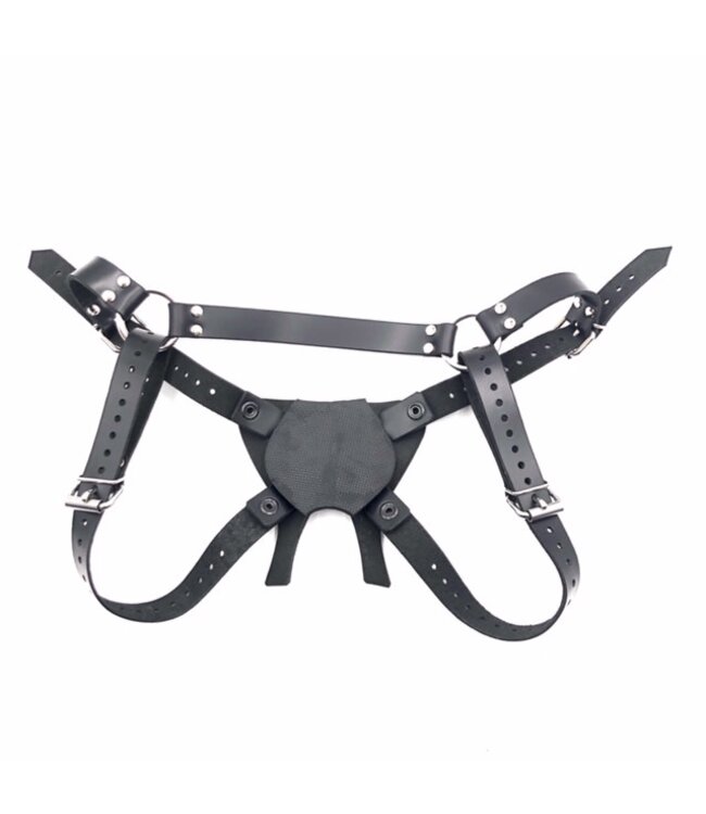 Gender-Neutral Leather Strap On