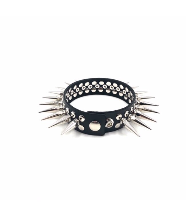 Choker Full Metal Punk Spikes
