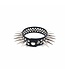 Choker Full Metal Punk Spikes
