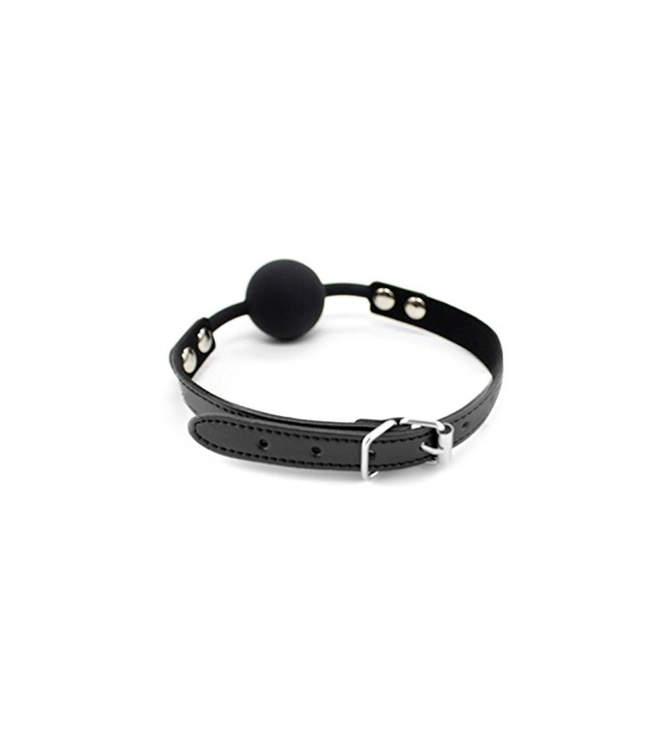 The Silent Silicone Ball Gag
