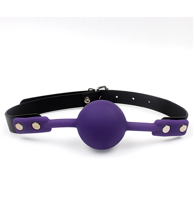 The Silent Silicone Ball Gag