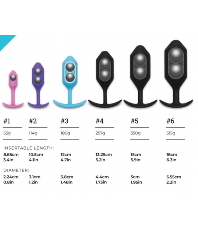 b-Vibe Snug Plug 6 | Butt Plug