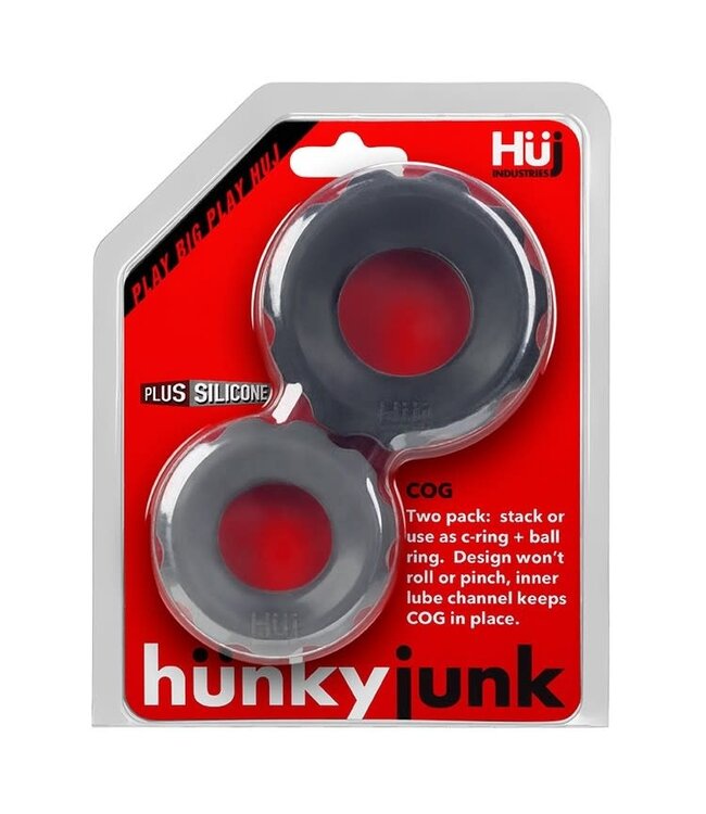 OxBalls COG Cockring | Dual Silicone Penis Rings for Harder Erections