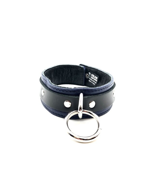 Purple  Leather Collar | Jaguar Collection By Aslan Leather