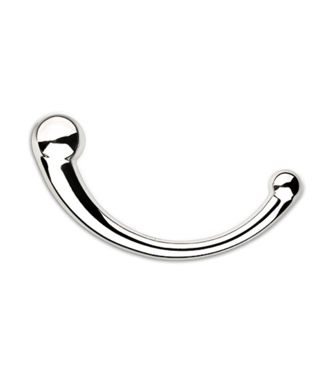 njoy Pure Wand | Curved Stainless Steel Dildo