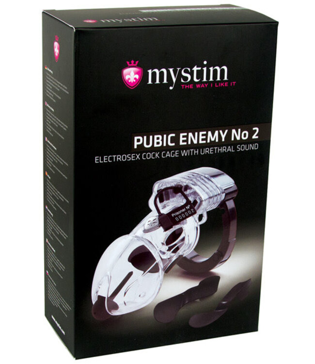 Pubic Enemy | E-Stim Chastity Cage