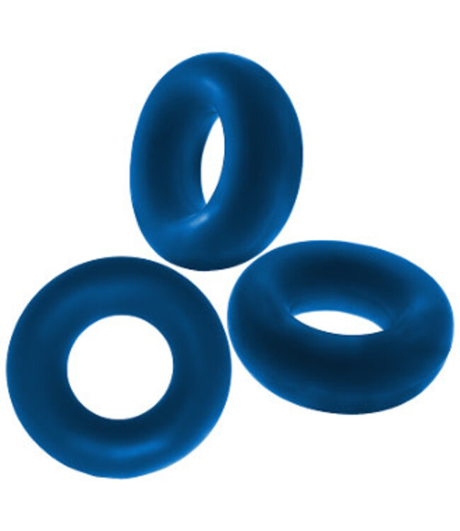 OxBalls FAT WILLY Cock Rings | Thick Non-Roll Silicone Rings