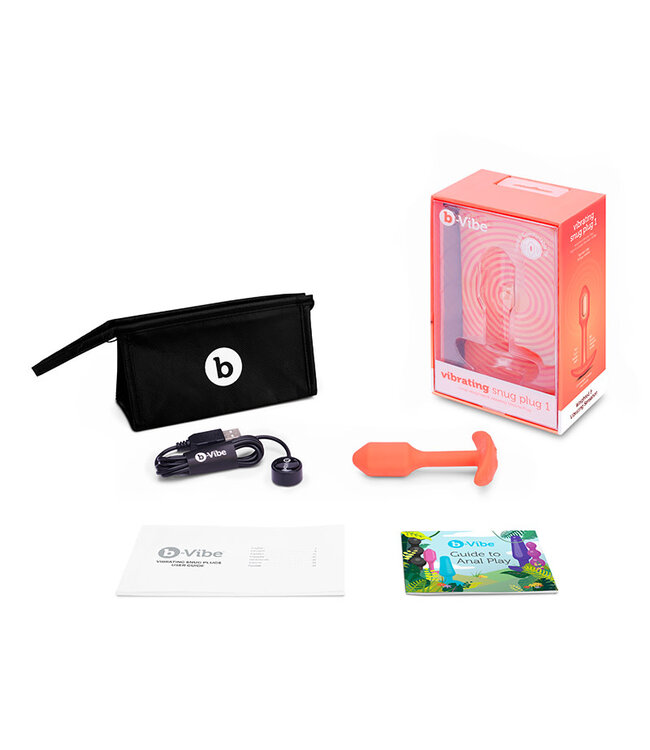 b-Vibe Vibrating Weighted Snug Plug