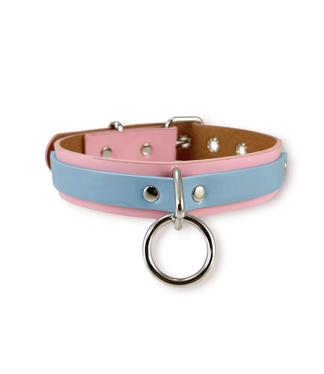 Pastel O ring choker