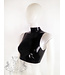 Sleeveless Latex Crop Top
