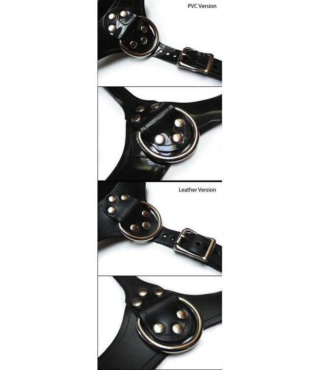 Shiny PVC Neck & Chest Harness