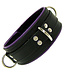 Piping & fleece lining Bondage collar