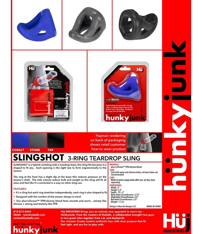 OxBalls Slingshot | Cock & Ballsack Lifter-Sling