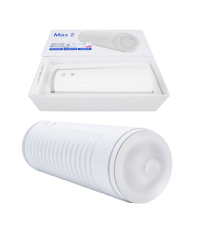 Lovense Max 2 | App-Controlled Vibrating and Suction Masturbator