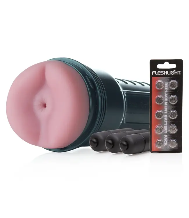 Vibro Pink Butt Stroker | Fleshlight