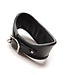 Red Laced Leather Posture Collar