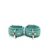 Zoë Ligon Wrist Cuffs Mint Green