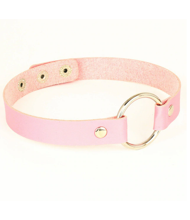 Slim Vegan O Ring Choker