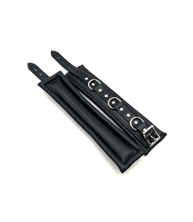 Padded Ankle Cuffs Leather