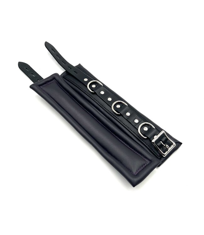 Padded Ankle Cuffs Leather