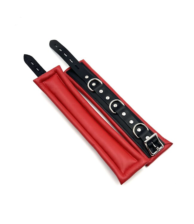 Padded Ankle Cuffs Leather