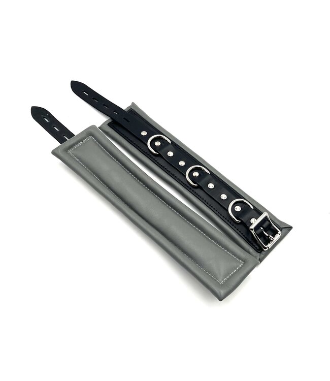 Padded Ankle Cuffs Leather