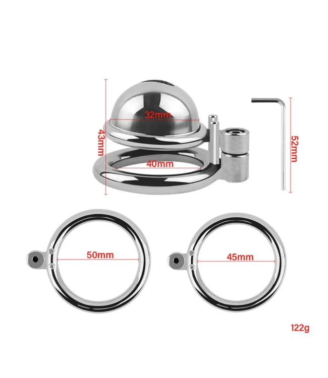 Tiny and Shiny | Chastity Cage