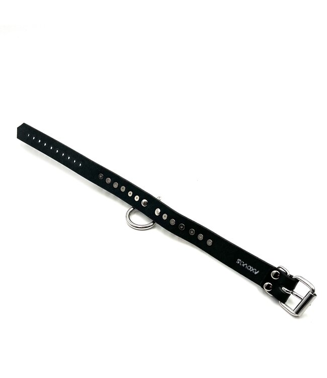 Spike Sub Leather Bondage Collar