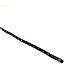 Leather Spiked Loop Choker