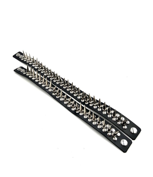 Choker Full Metal Punk Spikes