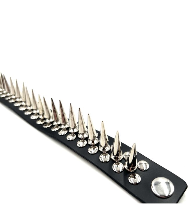 Choker Full Metal Punk Spikes