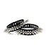Choker Full Metal Punk Spikes