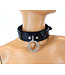 Classic Padded PVC Bondage Collar