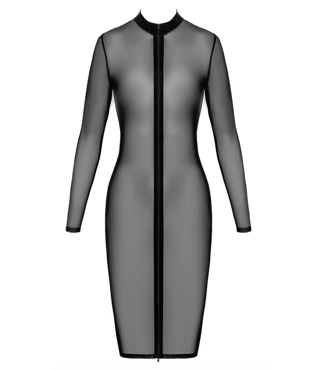 Ecstasy Midi Sheer  Dress