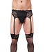 Prowler Prowler Lace Garter Set Black