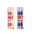 Icon Brands The 9's Make Me Melt Sensual Warm Drip Candles Stripes