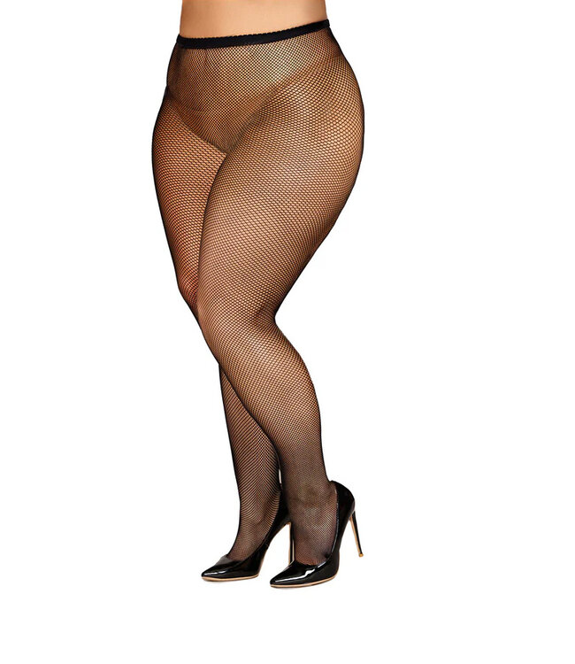 Dreamgirl Basic Fishnet Pantyhose Black