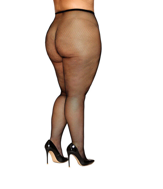 Dreamgirl Basic Fishnet Pantyhose Black