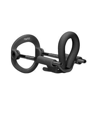 Shots America Pumped Silicone & ABS Penis Extender Black