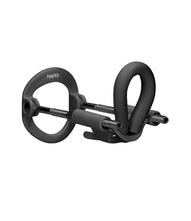 Pumped Silicone & ABS Penis Extender Black