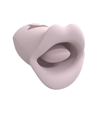 Shots America LoveLine Kiss Suction & Vibration Mouth Pink