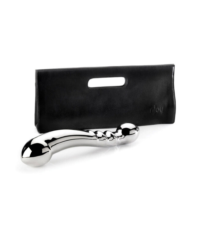 njoy 11 inch Stainless Steel Wand | G-Spot & P-Spot Play