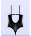 Matte Onyx Cupless & Crotchless Teddy