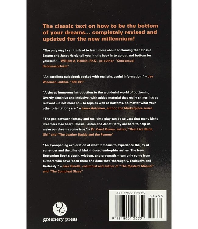 New Bottoming Book by Dossie Easton and Janet W. Hardy