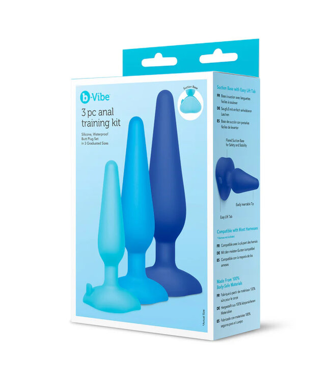 b-Vibe 3-Piece Anal Plug Training Kit