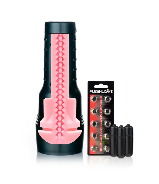 Fleshlight Vibro Pink Lady Touch Masturbator Toy
