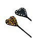 Leather Heart Riding Crop